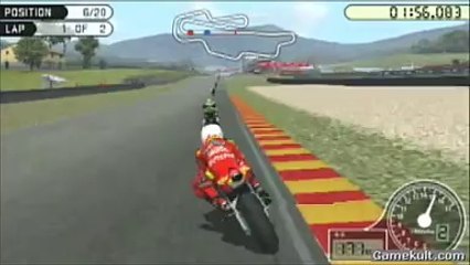 Moto GP - Dépassement à l'aspi