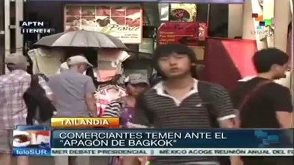 Habrá un apagón en Tailandia el lunes para que dimita Primera Ministra