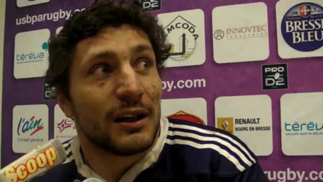 Rugby ProD2 - Anthony Frenet après USB - CSBJ