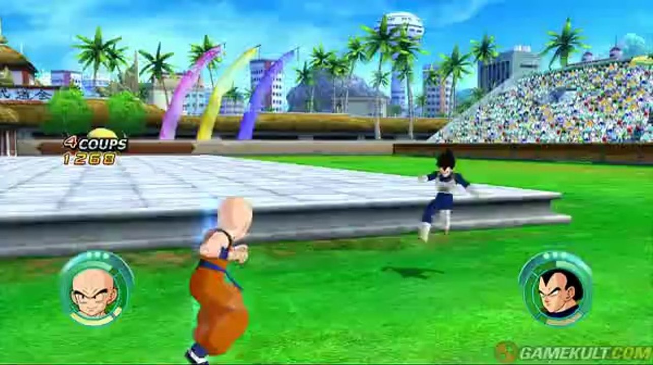 Dragon Ball : Raging Blast - Le meilleur ami vs l'ennemi juré de Sangoku