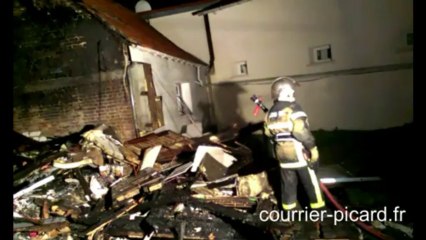 Incendie d'une habitation à Lignières