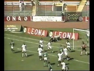 DEPORTIVO CALI 2X1 ONCE CALDAS CUADRANGULAR SEMIFINAL JUNIO 9 DE 1996