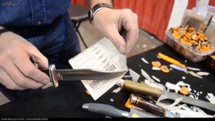 Sharpest Knife in the World - Очень острый нож on Prochan (1)