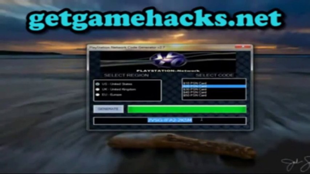 [VIDEO PROOF] working PSN Card Code Generator - How to get F