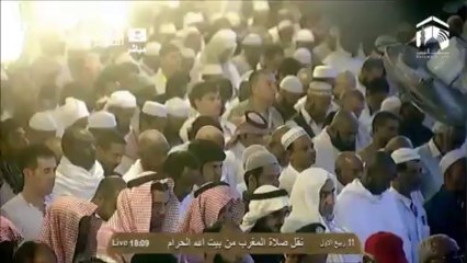 HD| Amazing Makkah Maghrib 12th January 2014 Sheikh Sudais
