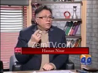 Imran Khan & Tahir ul Qadri Both have EGO Problem - Hasan Nisar