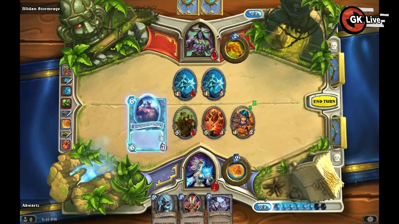 HearthStone : Heroes of WarCraft - GK Live Hear...