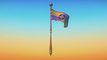 EverQuest Next Landmark - Settler Claim Flag EQN Landmark Founders Pack