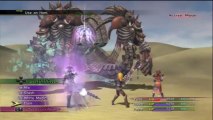 Final Fantasy X-2 HD Remaster (English subs part 100) Battle VS Angra Mainyu made easy