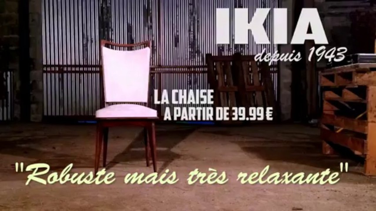 La chaise de Johan Rosigue