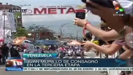 Venezuela: gana Juan Murillo tercera etapa de la Vuelta al Táchira