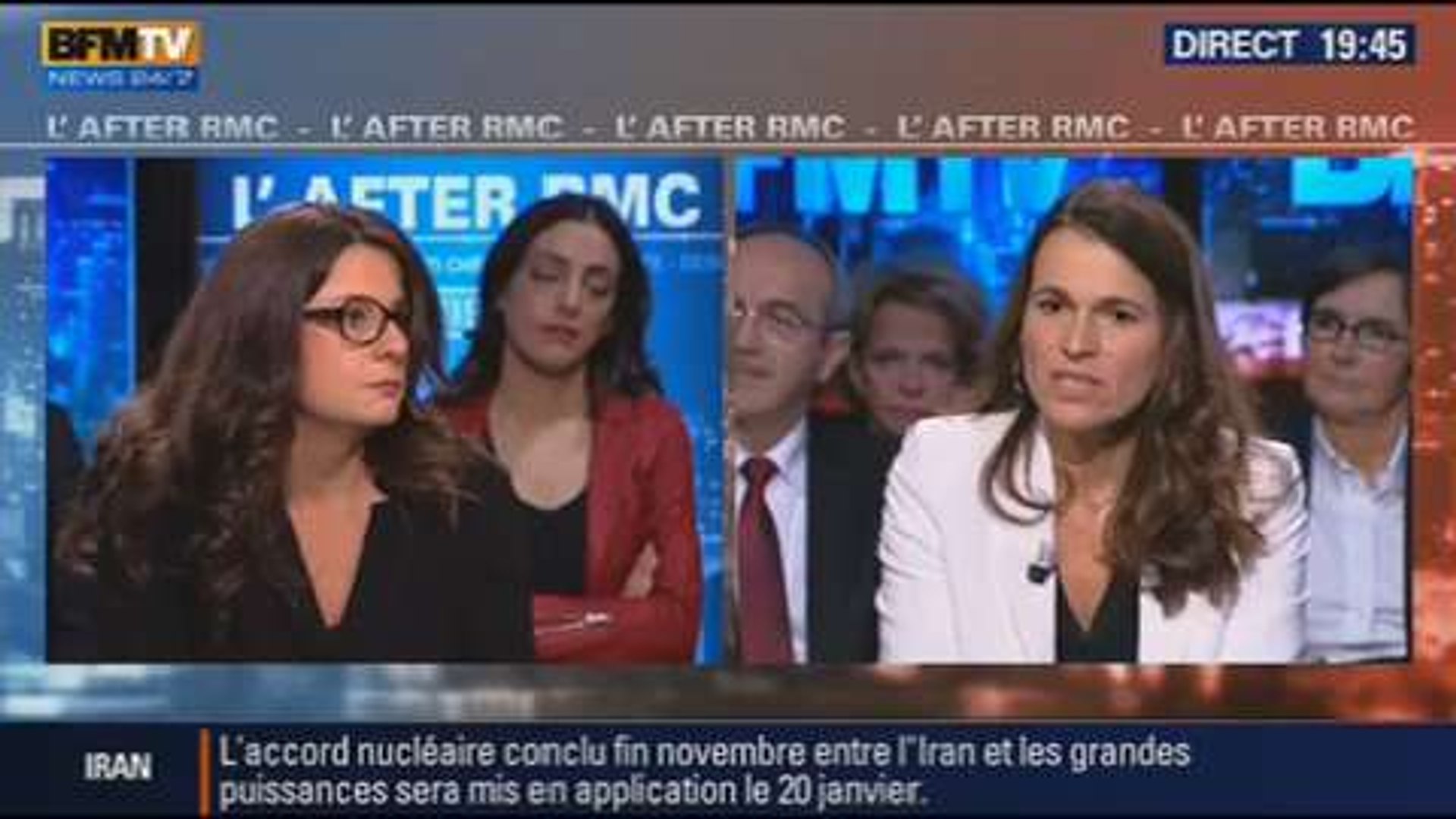 BFM Politique: L'After RMC: Aurélie Filippetti répond aux questions  d'Annabel Roger - 12/01 6/6 - Vidéo Dailymotion