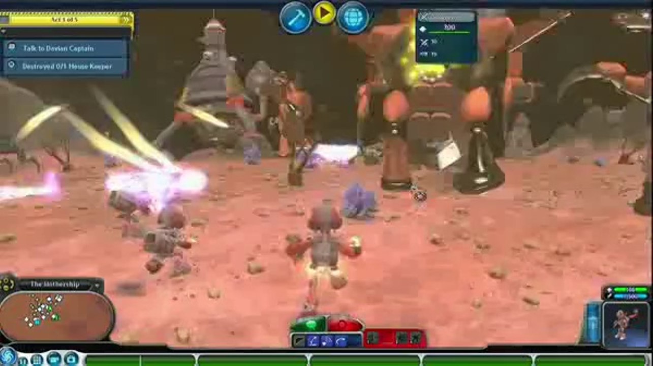 Spore : Aventures Galactiques - Playing the Missions