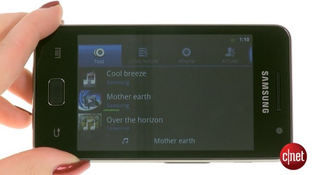 Démo du Samsung Galaxy S WiFi 3.6