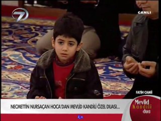 DUA Necmettin Nursaçan Mevlit Kandili 2014