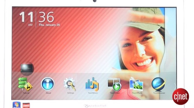 Démo du Packard Bell OneTwo S