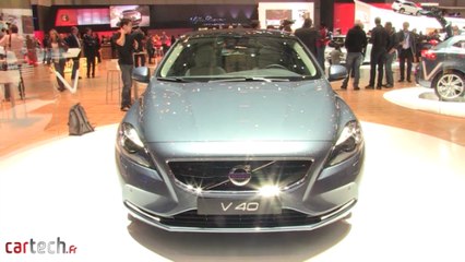 Salon de Genève 2012 : la nouvelle Volvo V40 en vidéo