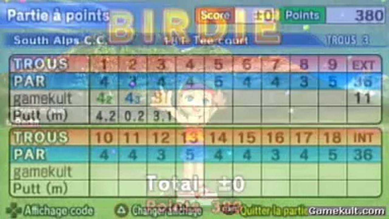 Everybody's Golf 2 - Petit birdie pour se remettre dans la course