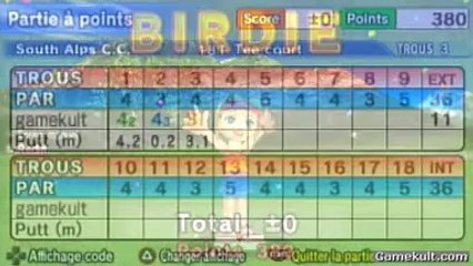 Everybody's Golf 2 - Petit birdie pour se remettre dans la course