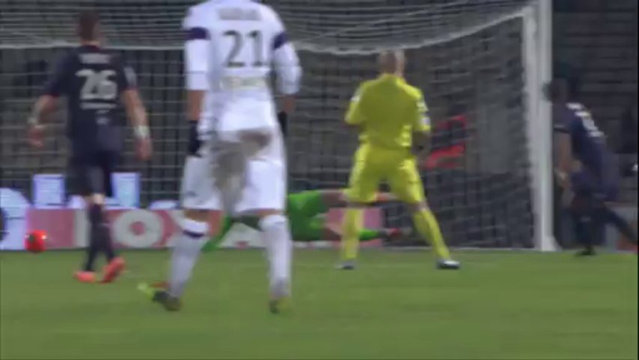 But Martin BRAITHWAITE (53ème) - Girondins de Bordeaux - Toulouse FC - (0-1) - 11/01/14