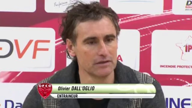 Conférence de presse Dijon FCO - FC Istres (4-1) : Olivier DALL'OGLIO (DFCO) - José PASQUALETTI (FCIOP) - 2013/2014