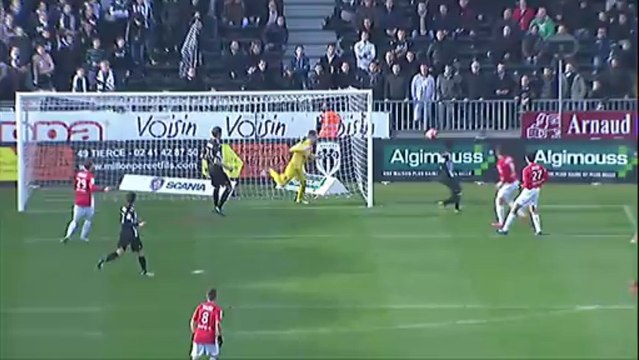 Angers SCO - AS Nancy-Lorraine (1-1 ) - 11/01/14 - (SCO-ASNL) -Résumé