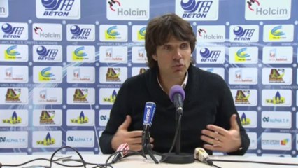 Conférence de presse US Créteil - Châteauroux (3-2) : Jean-Luc VASSEUR (USCL) - Jean-Louis GARCIA (LBC) - 2013/2014