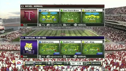 NCAA Football 12 - Texas AM vs LSU