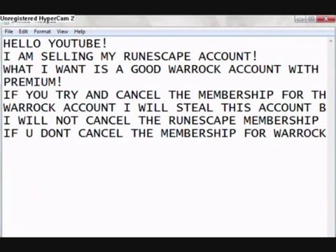 GameTag.com - Buy Sell Accounts - SELLING RS ACCOUNT