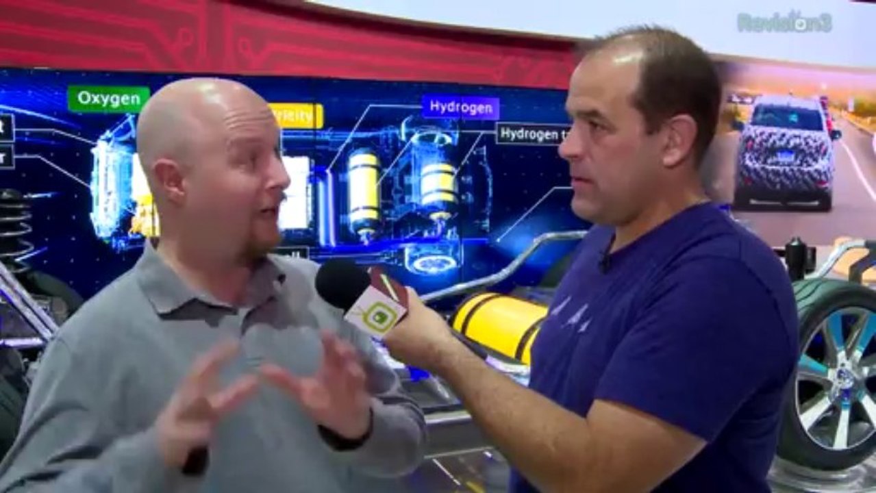 Toyota's Fuel Cell Tech with Jonathan Strickland! - CES 2014
