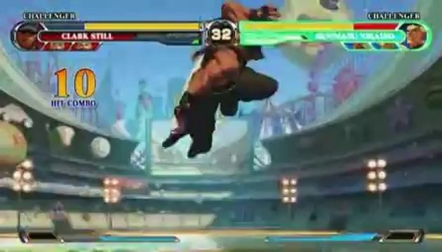 The King of Fighters XII - Combo Clark