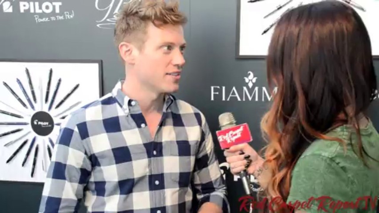 Barrett Foa at the GBK Pre #GoldenGlobes Luxury Gift Lounge #GBKpreGLOBES @BarrettFoa