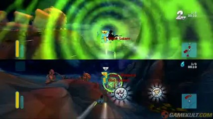 MySims SkyHeroes - Isaac Clarke dans un volcan