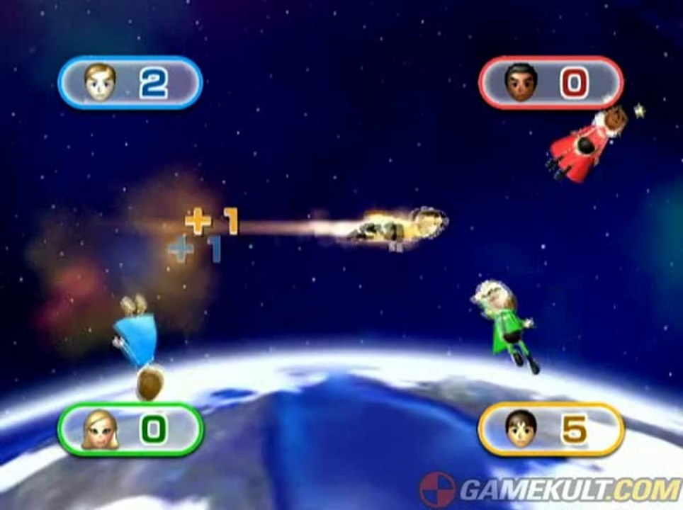 Wii Party - Bataille dans l'espace