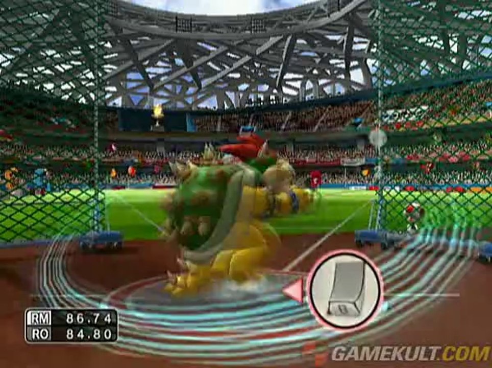 Mario & Sonic aux Jeux Olympiques - Bowser en petite forme