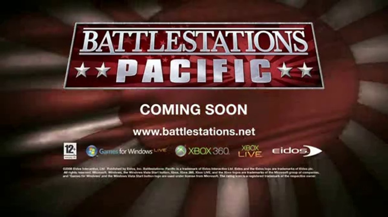 Battlestations : Pacific - Trailer euro