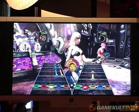 Guitar Hero III : Legends of Rock - Gameplay à l'E3 2007
