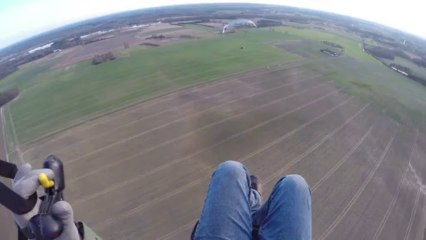 Petit essai de la GOPRO en paramoteur