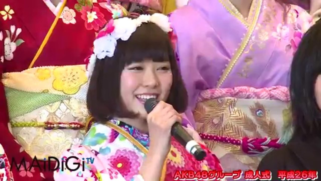 まゆゆ、ぱるるら登場！AKB48グループ新成人