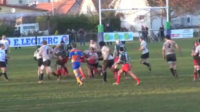 Rugby : les Auxerrois ont fait douter les Rouennais