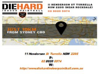 Diehard Indoor Paintball