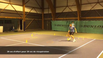 Fractionné avec déplacements tennis