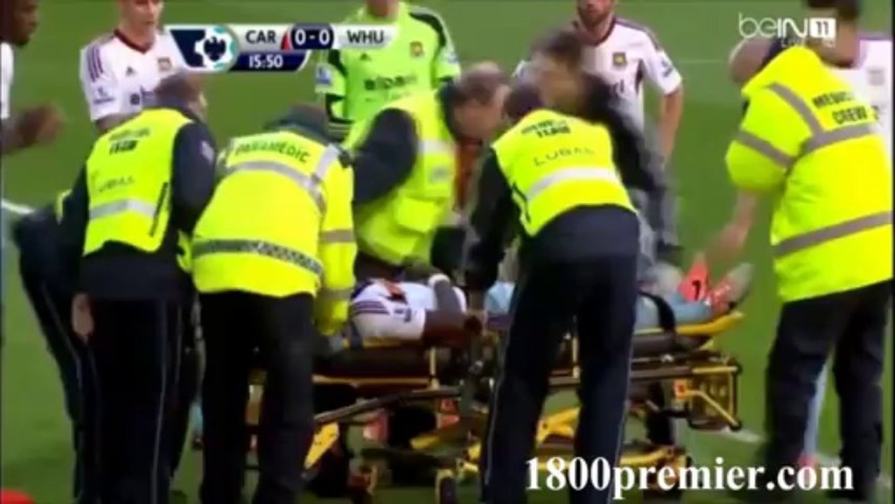 คลิปไฮไลท์ พรีเมียร์ลีก อังกฤษ คู่ คาร์ดิฟฟ์ ซิตี้ 0-2 เวสต์แฮม ยูไนเต็ด 11-1-2014