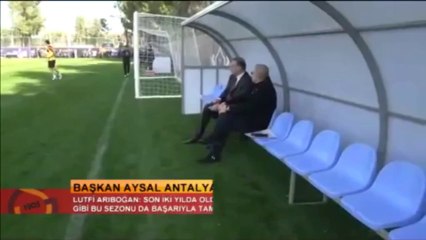 FUTBOL  Başkan Aysal Antalya Kampında