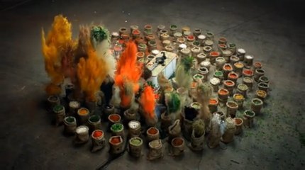 Amazing "Sound of Taste" Tv Ad with beautiful colors!!