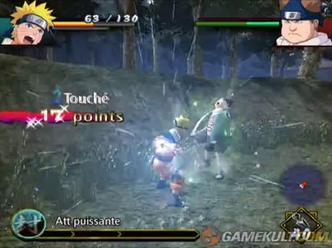 Naruto : Uzumaki Chronicles - Choji contre Naruto