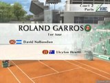 Roland Garros 2005  : Powered by Smash Court Tennis - Mode Roland-Garros