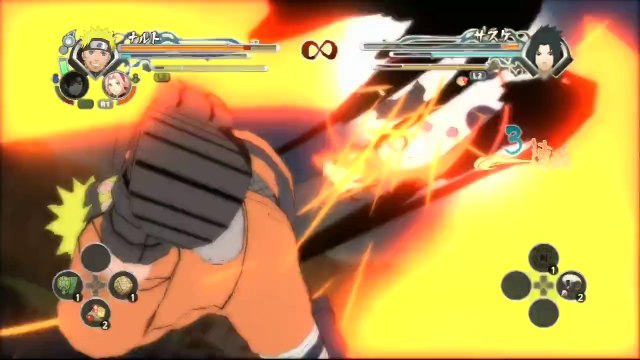 Naruto Shippuden Ultimate Ninja Storm Generations - Finish sur Sasuke (Démo PSN)