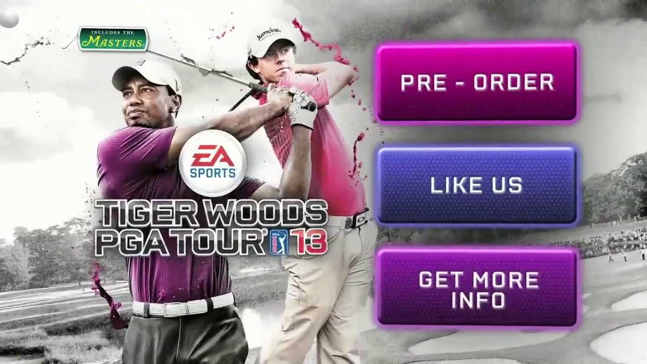 Tiger Woods PGA Tour 13 - Stance, Draw, Fade