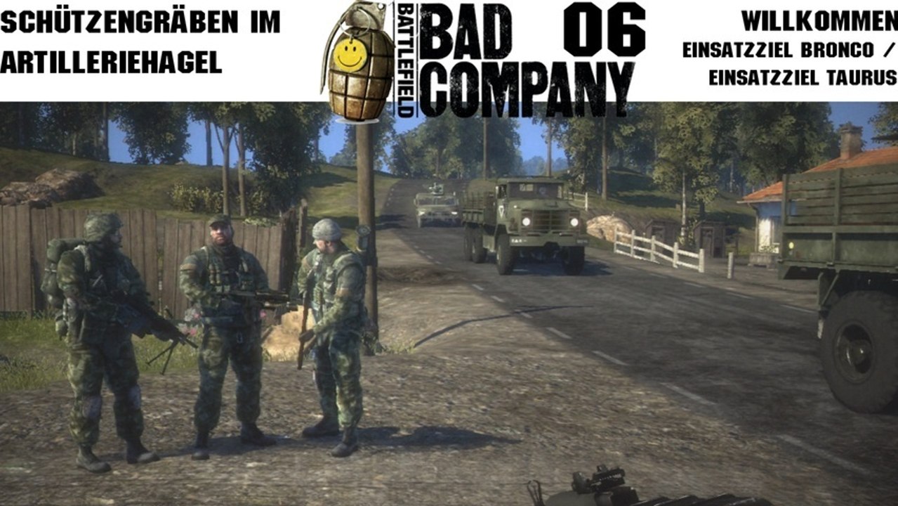 Let's Play Battlefield: Bad Company - #06 - Schützengräben im Artilleriehagel